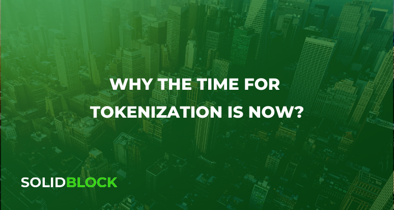 Why the time for tokenization is now
