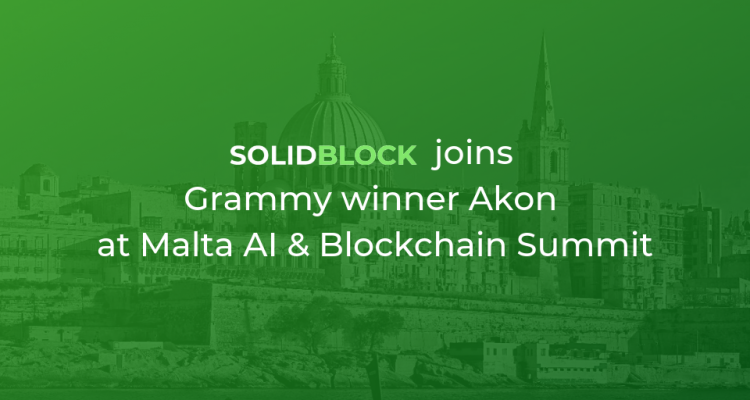 SolidBlock joins Grammy winner Akon at Malta AI & Blockchain Summit