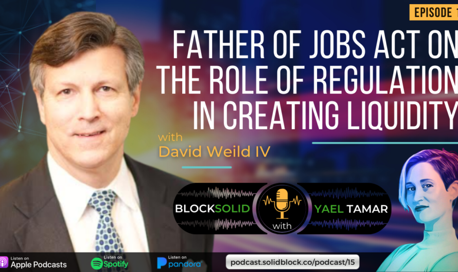 Liquidity Creation and Regulation – the Father of the JOBS Act Tells All