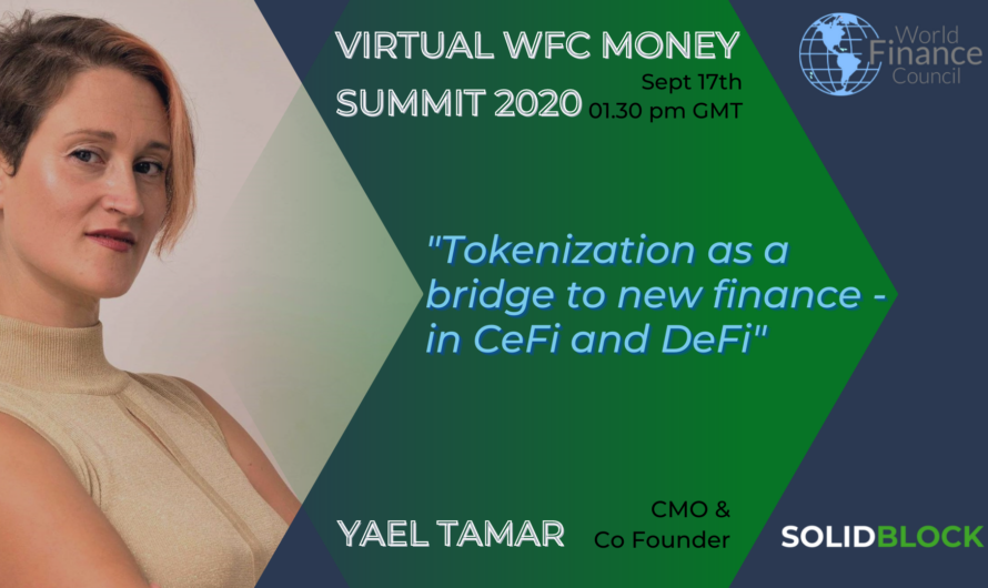 SolidBlock to speak at Virtual WFC Money Summit