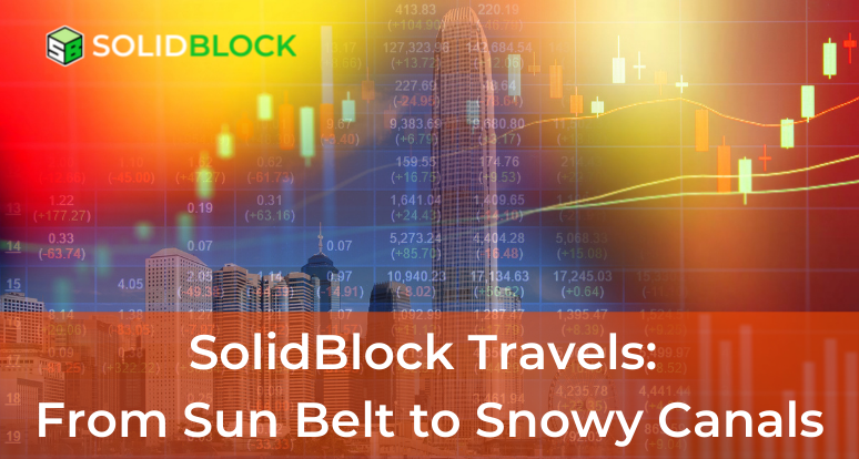 SolidBlock Travels: From Sun Belt to Snowy Canals